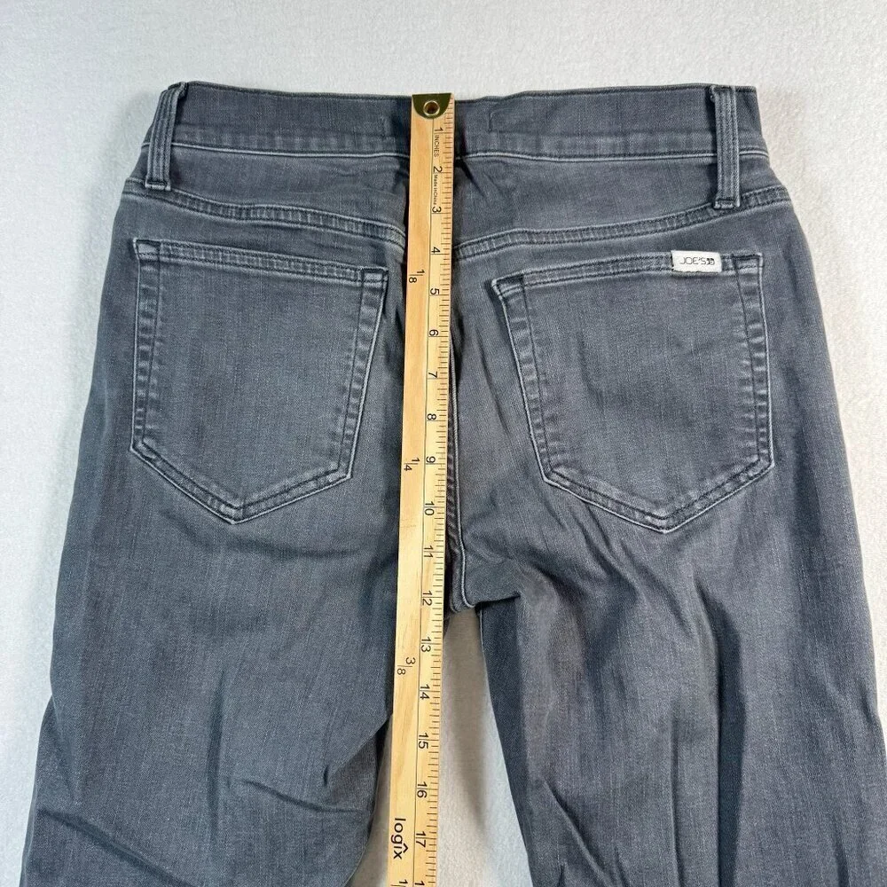 Joes Jeans Mens 29 Gray Straight Slim Mid Rise Stretch